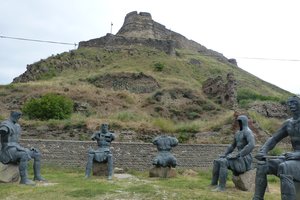 Disfigured soldiers at Gori fortress