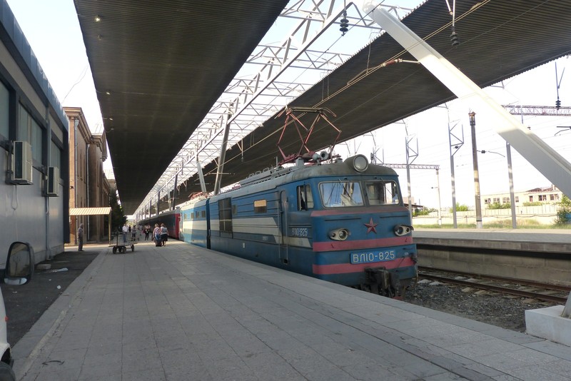 The train from Georgia to Armenia