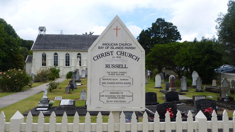 Darwin donated money to this church to be built in Russell
