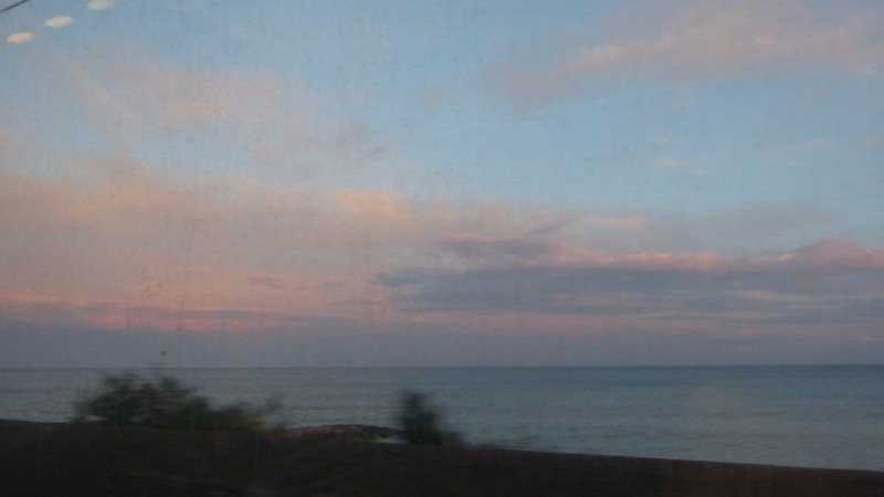 View from train