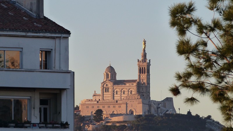 View from Marseille train station