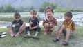 Kids from the homestay