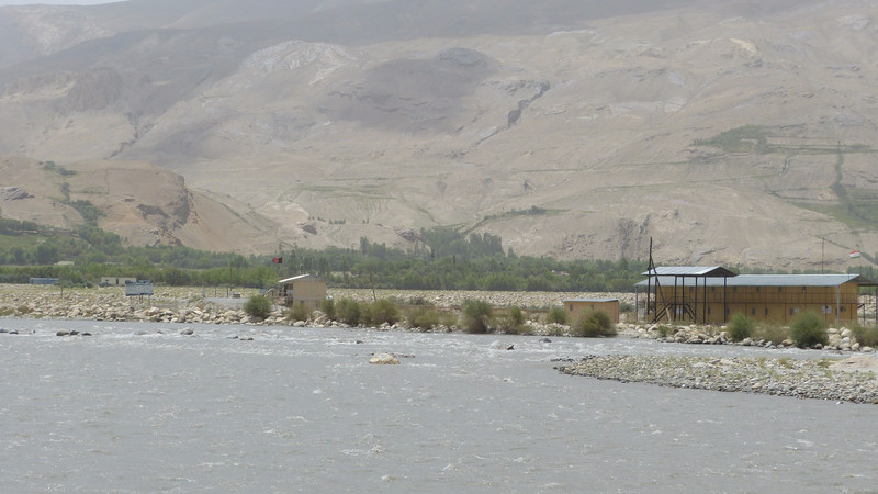 Border crossing into Afghanistan