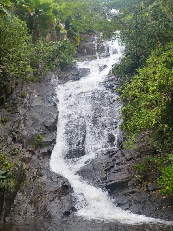 Waterfall in Port Launay