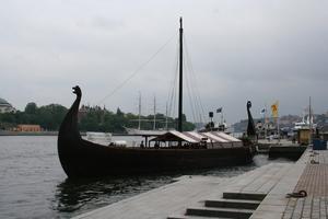 Viking Boat in Stockholm