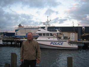 Darrold and the Wellington waterfront police