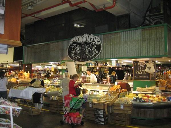 One of the many fabulous cheese shops in Adelaide´s Central Market