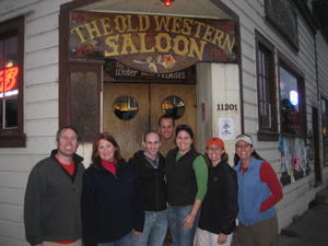 The crew at The Old Western Saloon 