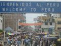 Chaos of Peruvian streets