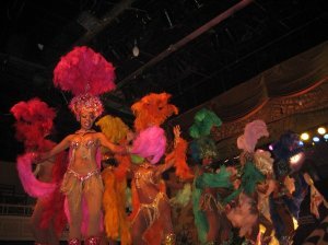 Samba show in Rio de Janiero