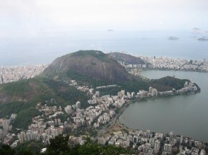 View of Rio from Corcovado Mountain