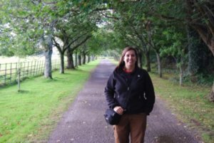 Katie exploring Killarney National Park on foot