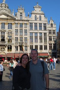 Katie & Jason in Belgium