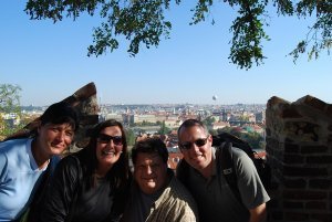 Christel, Katie, Kell & Jason in Prague