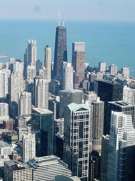 View of Chicago from Sears Tower