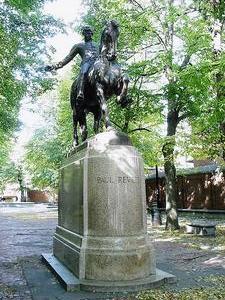 Paul Revere Statue, Boston Freedom Trail