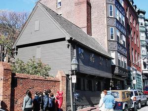 Paul Revere  House, Boston Freedom Trail.