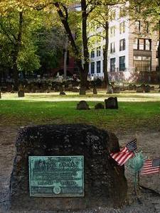 Samual Adams grave, Boston Freedom Trail