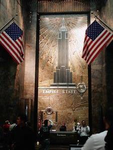 Lobby of Empire State, New York