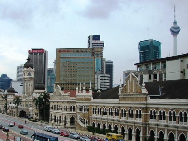 View from Merdeka Square, KL