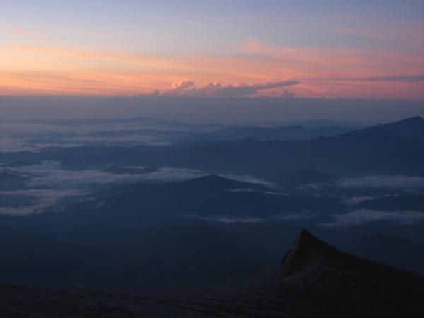View from Low's Peak, Mount Kinabalu
