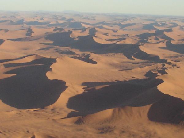 Dunes from the air