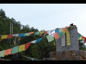 Prayer Flags, Lake Lugu