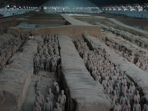 Pit number 1, Army of Terracotta Warriors, Xi'an.