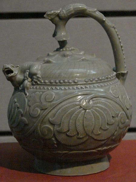 A bottom filled pot in the Shaanxi History Museum, Xi'an  (Northern Song Dynasty, 960-1127).