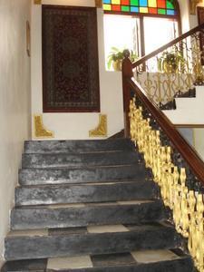 The stolen marble staircase at the Africa House