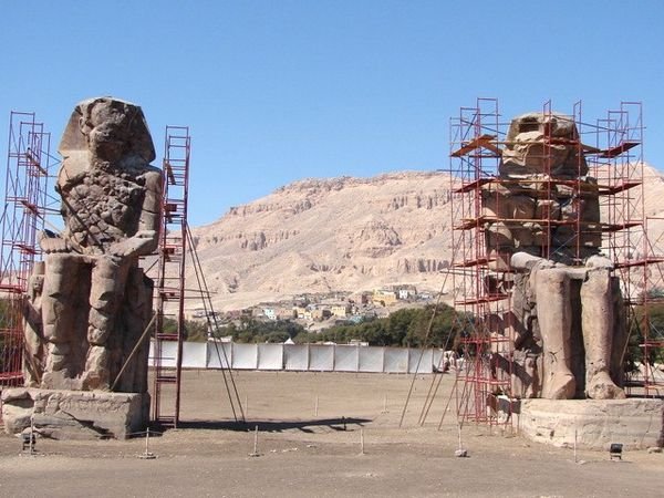 Colossi of Memmon, West Bank of Luxor