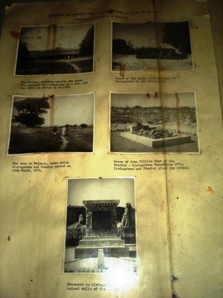 Pictures in the Livingstone Museum, Tabora
