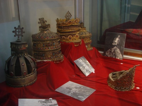 Crowns of Kings of Ethiopia - National Museum, Addis Ababa