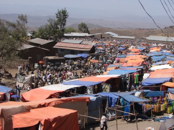 Market, Lalibela