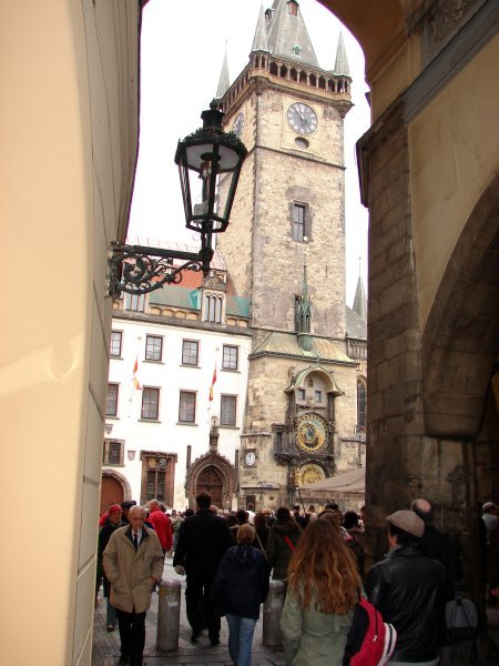 View of the Astronomical Clock, Prague