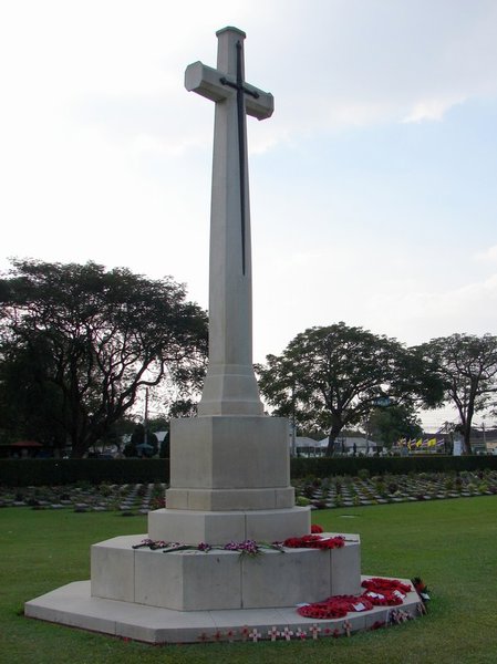 Memorial to Allied dead in Kanchanaburi