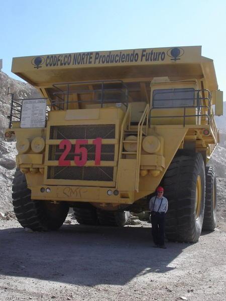 Truck at Chuquicamata copper mine