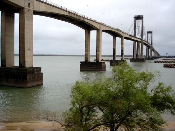Bridge over the Parana, from Corrientes