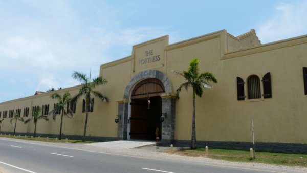 Exterior of Fortress hotel