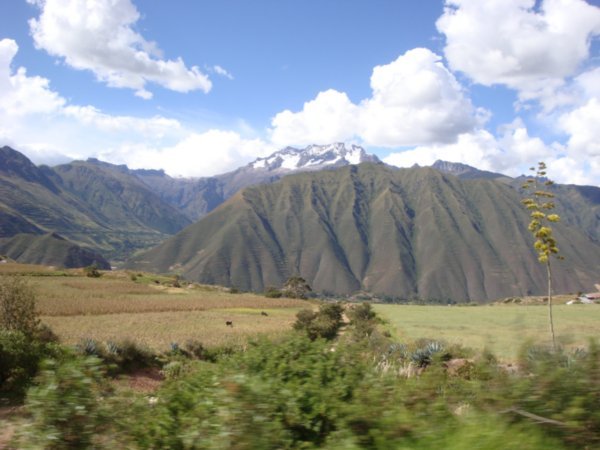 paysage entre Chinchero et Urubamba