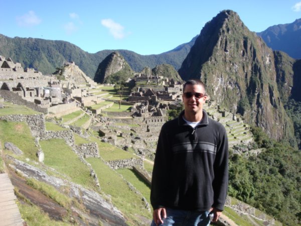 Anthony at Machu Picchu