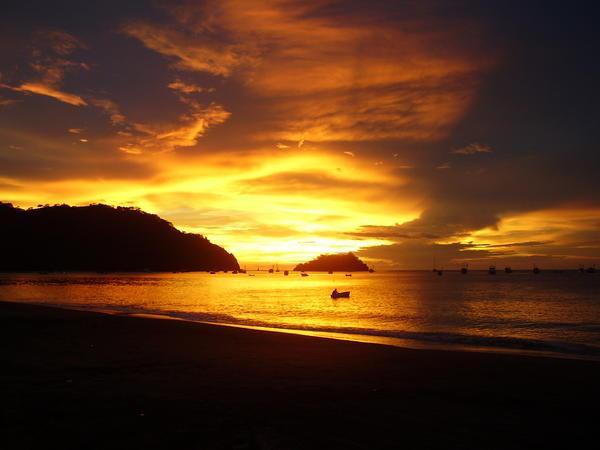 Sunset at Playa del Coco