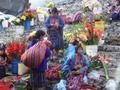 Flower selling, Chichicastenango
