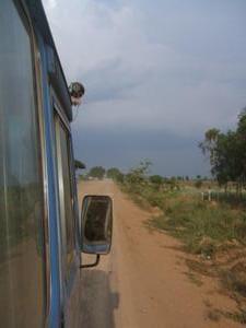 bus from the cambodian border....