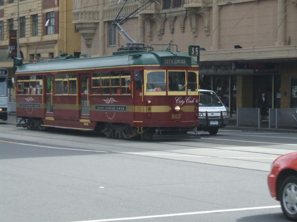 old Melbourne tram