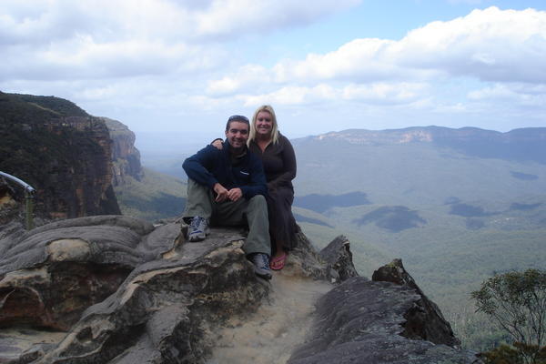 lookout at wentworth falls