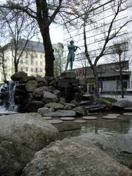 Fountain in Bergen