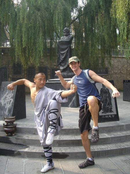 Teaching the Monk a few new moves!