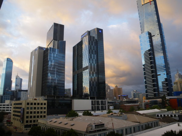 Melbourne From The Balcony