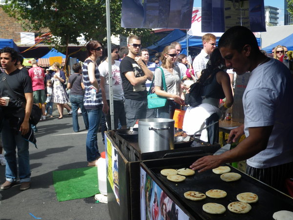 Street Food Festival Scene